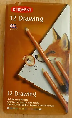 £17 • Buy Derwent Drawing Pencils Set Of 12  In Tin