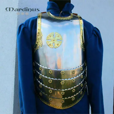Larp Medieval Knight Armor Hussars Cuirass Chest & Back Templar Armour Costume  • $289.58