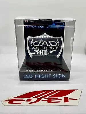 Garson D.A.D Black LED Night Sign Acrylic Type Laurel VIP JDM DAD • $90