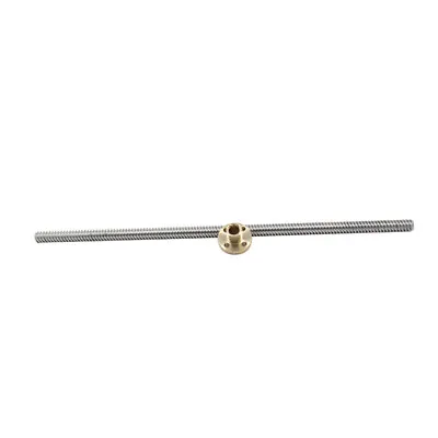 8mm T8 Lead Screw Threaded Rod T8 Trapezoidal ACME Stepper Long 150mm To 500mm • £8.41