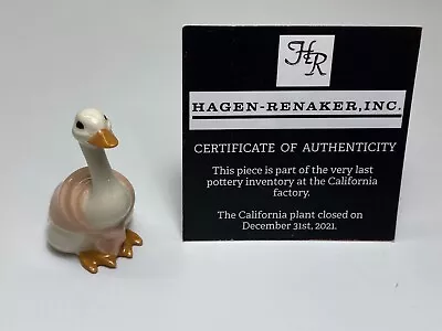 Hagen Renaker #20 Mother Goose Pink Unfinished NOS Last Factory Stock Free Ship • $9.99