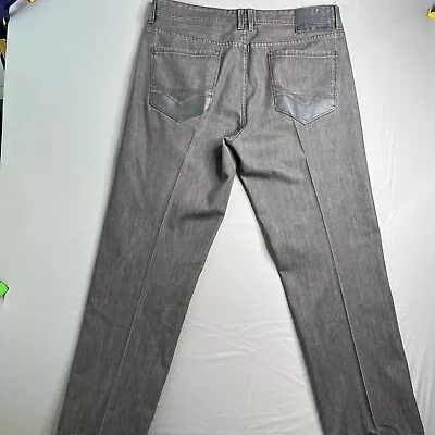 Sean John Jeans Mens 38x32 Gray Hamilton Relaxed Strait Streetwear Hip Hop Skate • $19.99