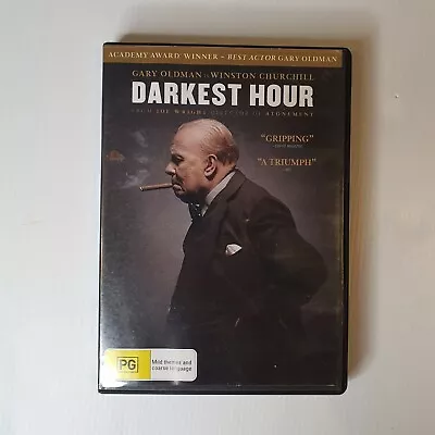 Darkest Hour - Gary Oldman As Winston Churchill - DVD Region 4 • £4.37