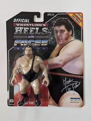 Zombie Sailor Toys Wrestling's Heels & Faces Exclusive Andre The Giant MOC Black • $35