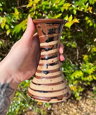 Beautiful Unusual Jeremy Leach Studio Pottery Vase • £16.99