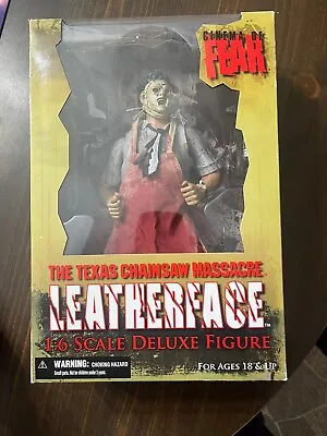 Mezco Cinema Of Fear Deluxe Leatherface Figure • $260