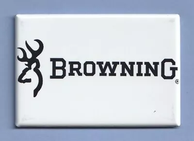 John M Browning *2x3 Fridge Magnet* Manufacturer Guns Rifles Revolvers Pistols • $8.95