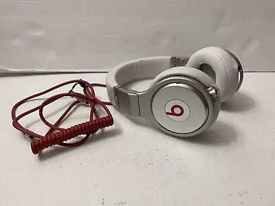 Monster Beats By Dr. Dre Pro Beats Over The Ear Headphones -  White - TESTED • $185