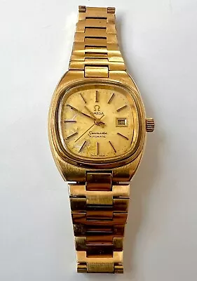 Omega Seamaster Automatic Watch Movement Lady Cal 684 Vintage Golden Dial • $200