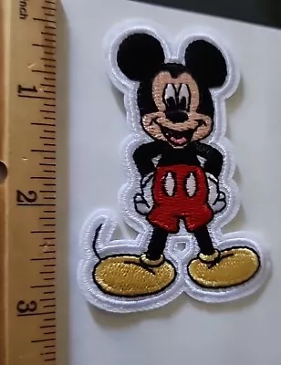 Mickey Mouse  Embroidered Iron/Sew On Patch • $2.50