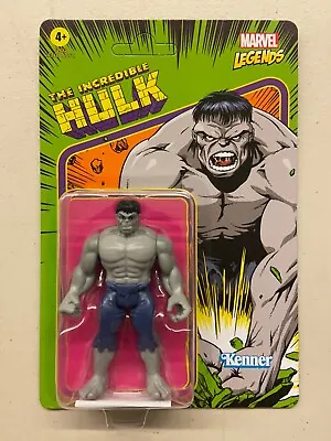 Marvel Legends RETRO 3.75  Incredible Grey Hulk Figure MOC Hasbro Pulse • $19.98