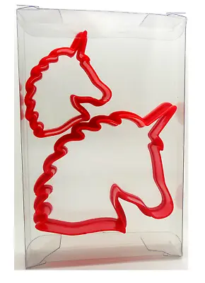 £3.49 • Buy Unicorn Head Cookie Cutter Set Of 2, Biscuit, Pastry, Fondant Cutter