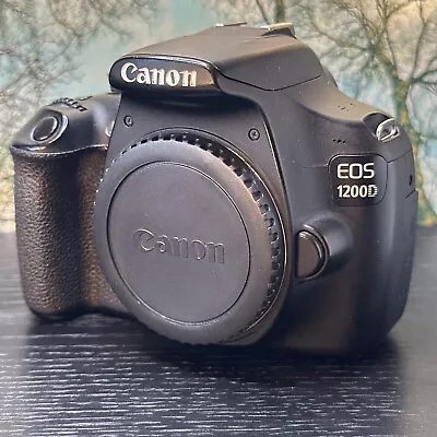 Canon EOS 1200D 18.0MP Digital SLR Camera With Accessories Shutter Count 4451 • £89