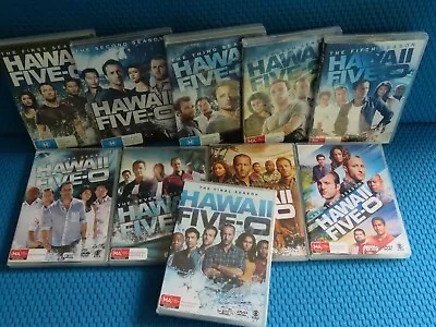 Hawaii Five-o Complete Season 1 To 10 Final Dvd Tv 50 9 8 7 6 5 4 3 2 Scott Cann • $149.99