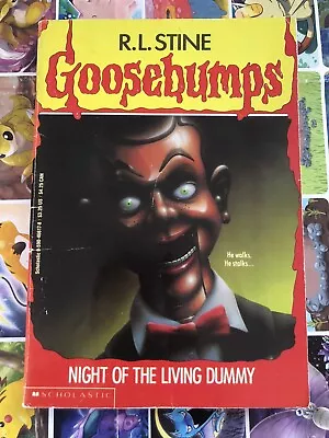 Night Of The Living Dummy By R. L. Stine (Paperback 1993) Goosebumps • $3
