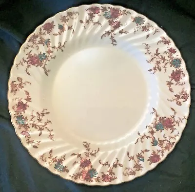 Ancestral By Minton Made In England 10-5/8  Dinner Plate Wreath Backstamp...  • $10