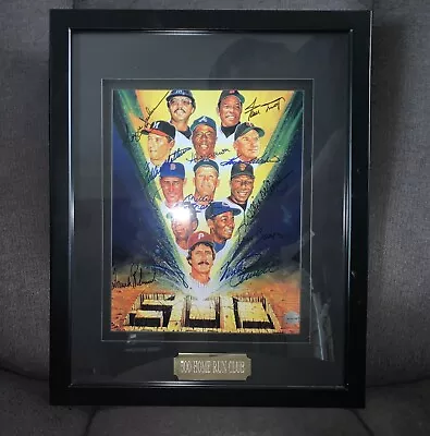 500 Home Run Club Signed Photo. 11 Players Signed! Mays Aaron Mantle Etc. COA • $600