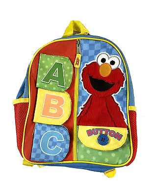 Sesame Street Elmo Toddler 12   Kids' School Backpack The ABC's Bookbag  • $14.95