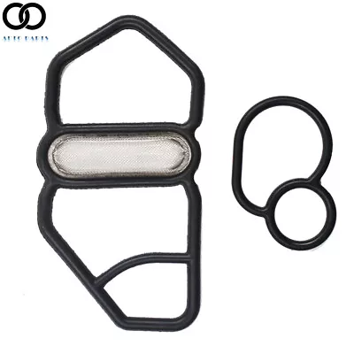 Dohc Vtec Spool Valve Solenoid Gasket For Honda D16z6 B18c1 B16a2 Upper & Lower • $10.61