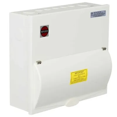 Wylex NM1106L  11 Way 100A Isolator Incomer Metal Clad Consumer Unit • £59.95