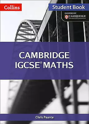 Pearce Chris : Cambridge IGCSE™ Maths Students Book (Co FREE Shipping Save £s • £3.43