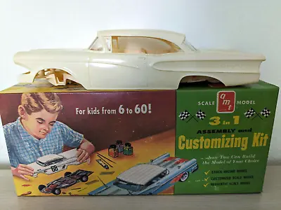*ultra Rare! *original Vintage Amt 1958 Edsel Hardtop Kit *complete *super C@@l! • $755