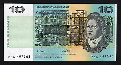 1991 AUSTRALIA 10 DOLLARS BANKNOTE - Almost UNCIRCULATED - MNA 407003 - R313a • $35