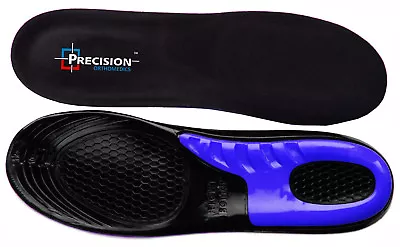 £4.99 • Buy Work Boots Orthotic Foot Arch Heel Support Shoe Inserts Massaging Gel Insoles