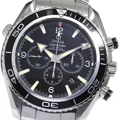 OMEGA Seamaster Planet Ocean 2210.50 Chronograph Automatic Men's Watch_805632 • $5998.28
