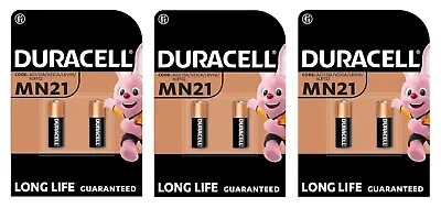 MN21 23a LRV08 L1028 Alkaline Battery 12v Genuine DURACELL VALUE 6x Battery Pack • £6.95