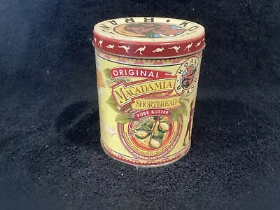 Vintage Koala Brand Macadamia Shortbread Tin 13cm • $19