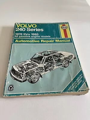 Haynes 97020 Repair Manual For Models Volvo 240 Series 1976 Thru 1993 • $20