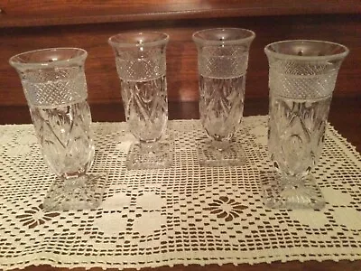 Vintage Imperial Cape Cod Set Of 4 Parfait Glasses 5 7/8  Set 1 Of 4 • $11.19