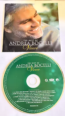 THE BEST OF ANDREA BOCELLI Vivere Audio CD • $7.93