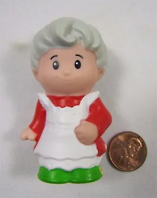 Fisher Price Little People MRS. CLAUS Christmas Holiday North Pole For Santa • $4.54