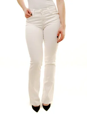  J BRAND Womens Jeans Mid Rise Regular Bootcut White Size 29W 818O222 • $92.18