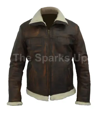 XXX Return Of Xander Cage Vin Diesel B3 Style Distressed Genuine Leather Jacket • $88.30