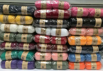 $13.50 • Buy 3 X Knitting Yarn Multi - Colors 8Ply 100g/ Roll 3mm Acrylic Crafts  (p3)