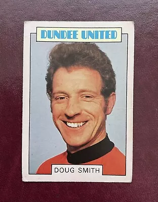 A&BC-1973-RARE SCOTTISH RED BACK (2nd SER) -# 121 ~ DOUG SMITH Of DUNDEE UNITED • £3.99