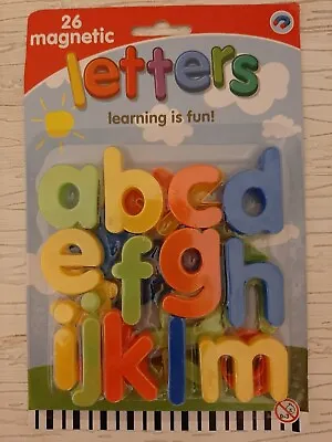 £2.99 • Buy Fridge Magnet Magnetic Learning Alphabetic, Alphabetical Letters Lower Case, Toy