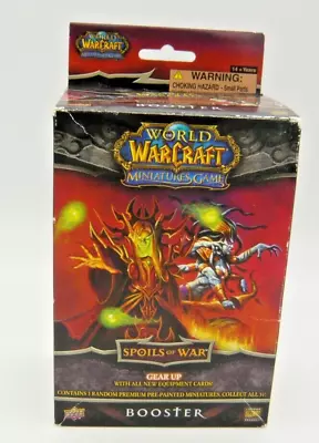 World Of Warcraft Miniatures Spoils Of War Booster Pack 2009  • $14.99