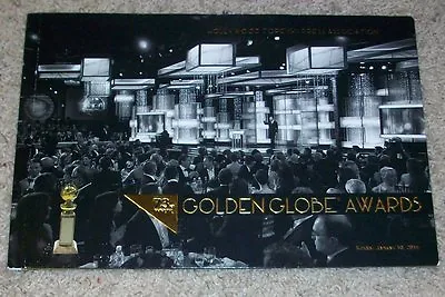 $14.99 • Buy 2016 GOLDEN GLOBES GLOBE AWARDS PROGRAM GREAT CONDITION 73rd ANNUAL HFPA