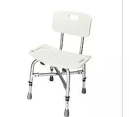 450lb Adjustable Shower Chair With Back Heavy Duty Bath Seat Medical Tool • $42.99