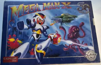 SNES Mega Man X 30th Anniversary SPECIAL LIMITED To 7500 White CIB Complete • $149.95