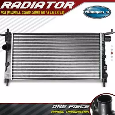 Engine Cooling Radiator For Vauxhall Combo Corsa Corsavan MK I B 1.2i 1.4i 1.6i • £33.99