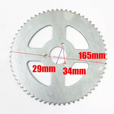 64 Teeth Rear T8F Chain Sprocket Cog 43 49cc Mini Pocket Quad PIT Dirt Bike ATV • $11.66