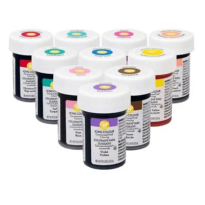 Edible Food Colouring Wilton Icing Pink 28g Cake Decorating Sugarcraft • £16.50