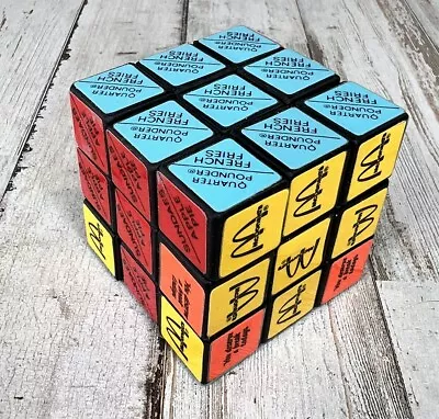 Vintage McDonald’s Rubik’s Cube From The 1980s • $22.88