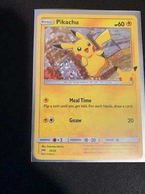 $129.99 • Buy Pokemon Mcdonalds 25th Anniversary Pikachu Holo ERROR MISPRINT Red Dot Card