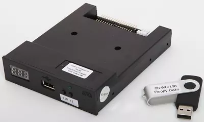 Floppy Drive To USB Upgrade Kit Emulator For MAZAK EDM Fusion 640 Vert Mill 410A • $119.99